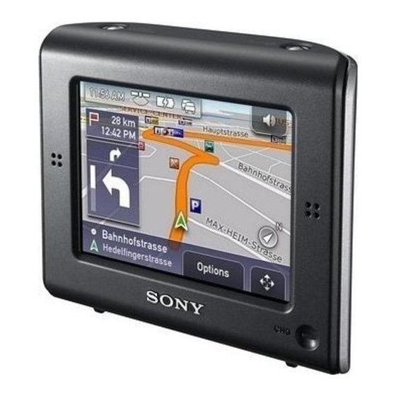 Sony NV-U71T Kurzanleitung