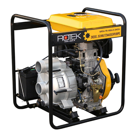 Rotek WPD4-TR-1000-25-5HEB+ Benutzer- Und Wartungshandbuch