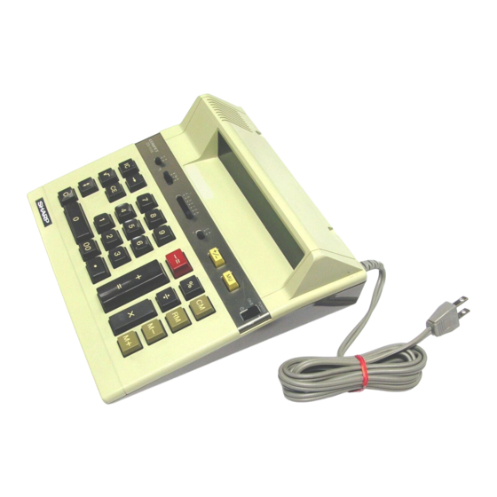 Sharp CS-1115 Bedienungsanleitung