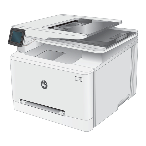 HP Color LaserJet Pro MFP M281 Benutzerhandbuch