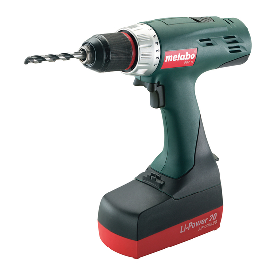 Metabo BSZ 9.6 Handbücher