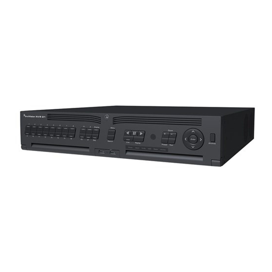 Interlogix TruVision NVR 21 Benutzerhandbuch