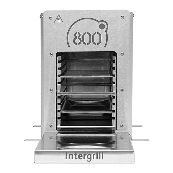 Intergrill 800 elektro Bedienungsanleitung