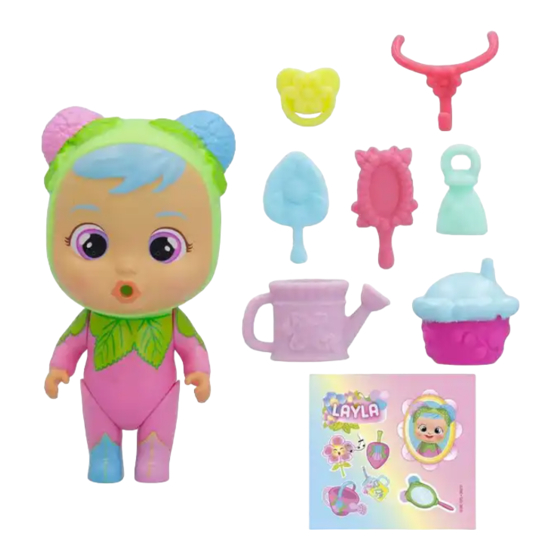 IMC Toys CRY BABIES LAYLA Bedienungsanleitung