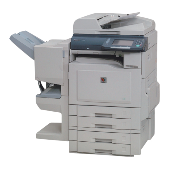 Panasonic DP-C262 Bedienungsanleitung