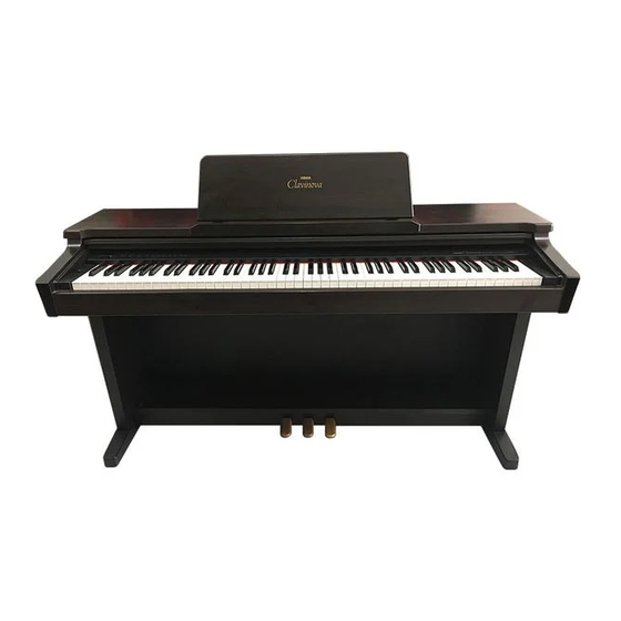 Yamaha Clavinova CLP-133 Bedienungsanleitung