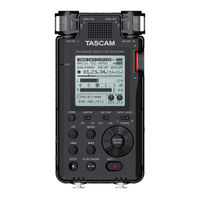 Tascam DR-100MKIII Bedienungsanleitung