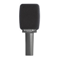 Sennheiser e606 Bedienungsanleitung