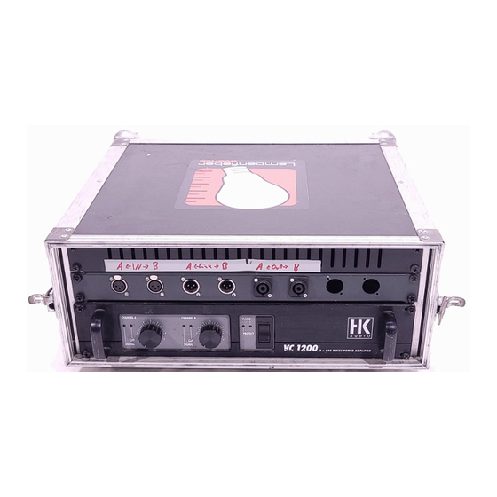 HK Audio VC 1200 Bedienungsanleitung
