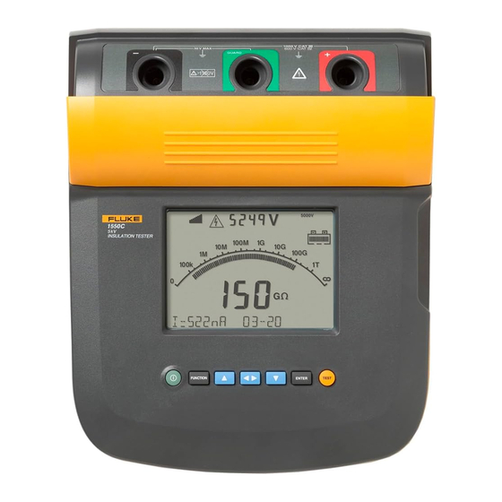 Fluke 1550 Bedienungshandbuch