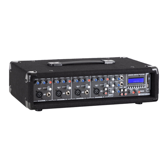 Pronomic PM42U Bedienungsanleitung