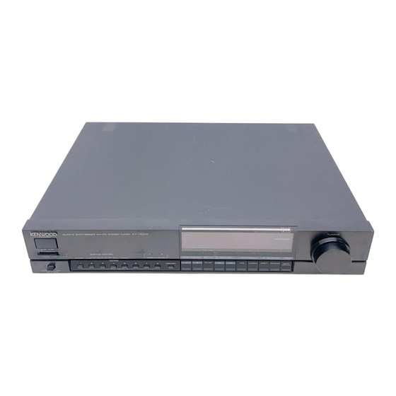 Kenwood KT-1100D Bedienungsanleitung