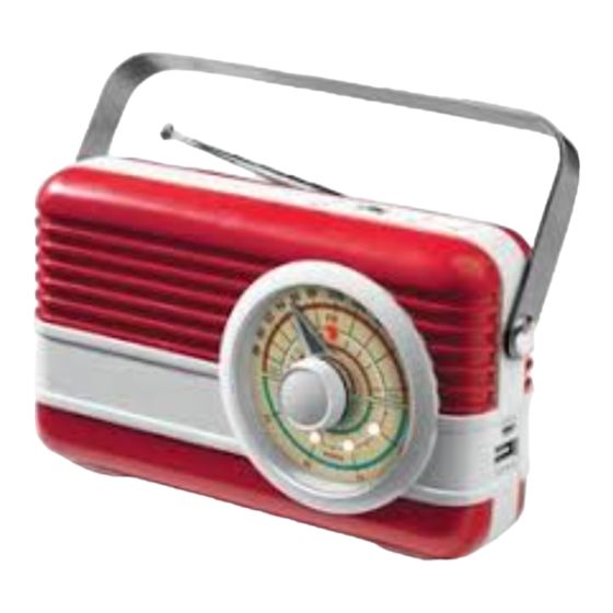 TOPPOINT Retro Radio Bedienungsanleitung