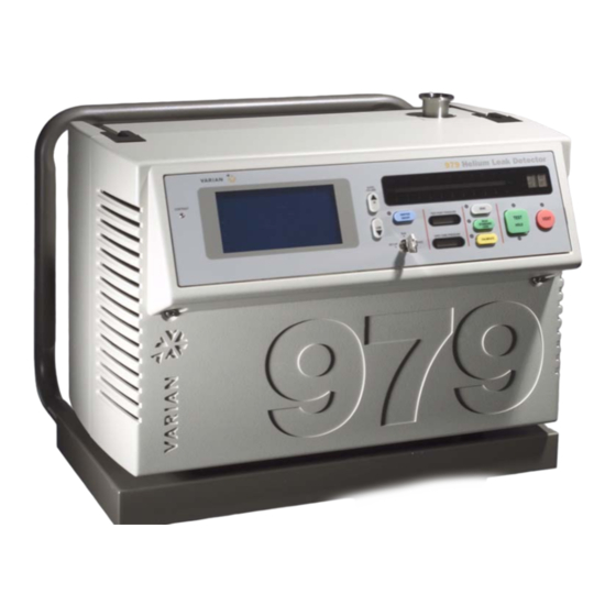 Agilent Technologies 979 Betriebshandbuch