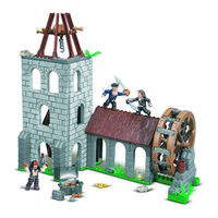 Mega Bloks Pirates of the Caribbean DEAD MAN'S CHEST Water Wheel Duel Bedienungsanleitung