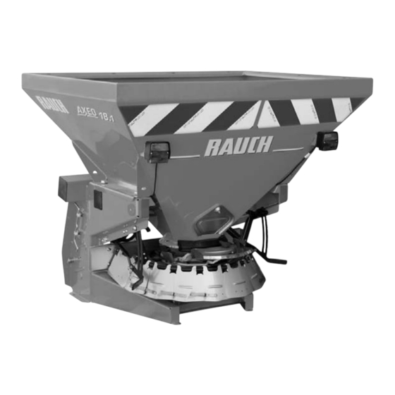 Rauch AXEO 2.1 Betriebsanleitung