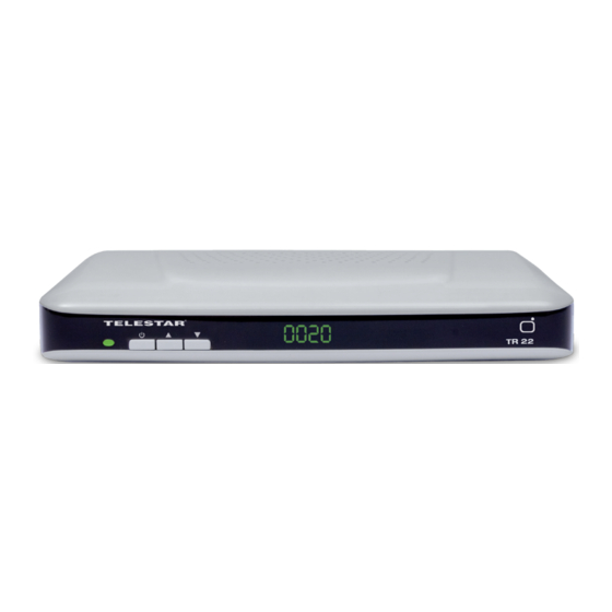 Telestar TR 22 Bedienungsanleitung