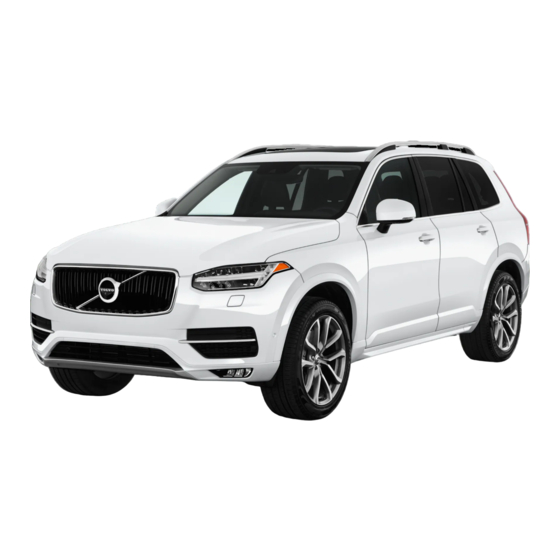 Volvo XC 90 Schnellstartanleitung