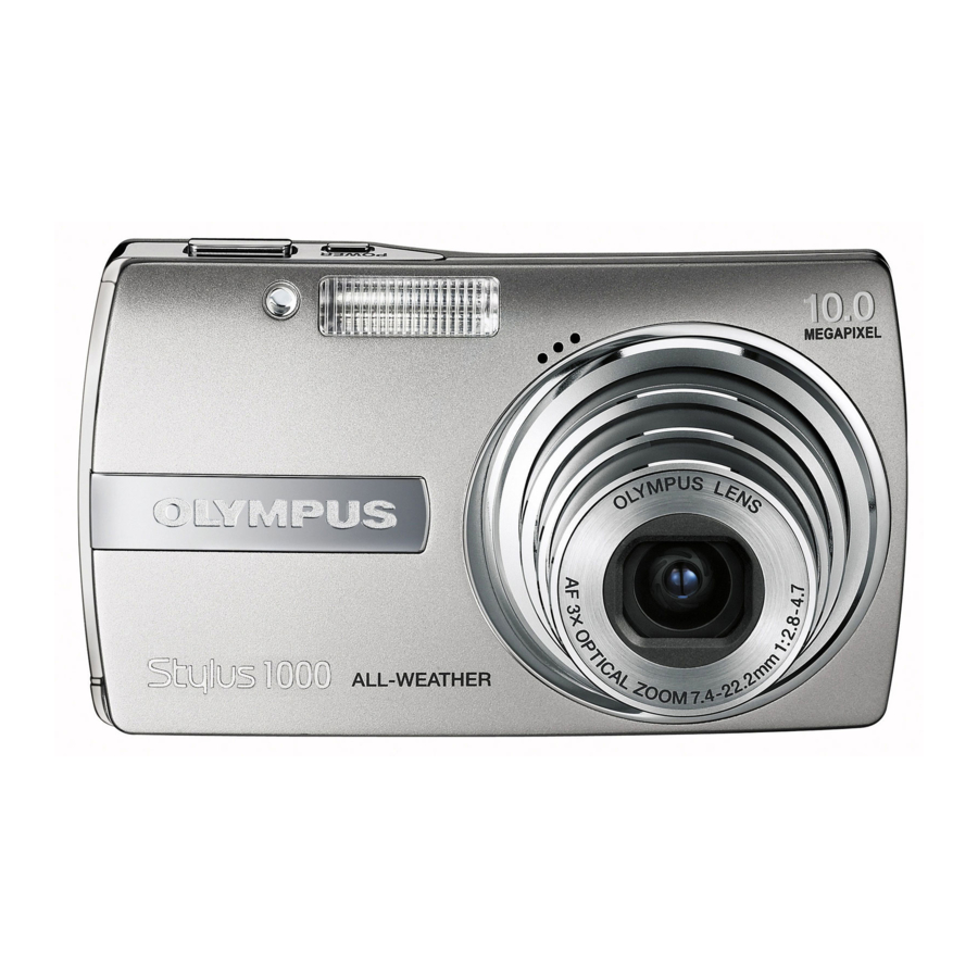 Olympus Stylus 1000 Anleitung