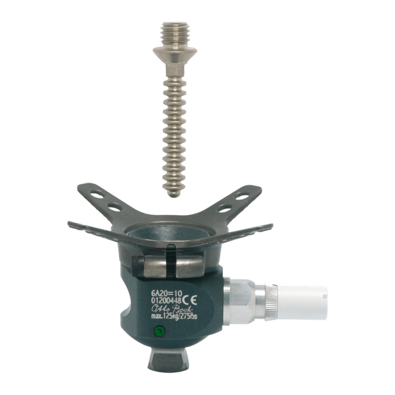 Ottobock 6A20 Gebrauchsanweisung