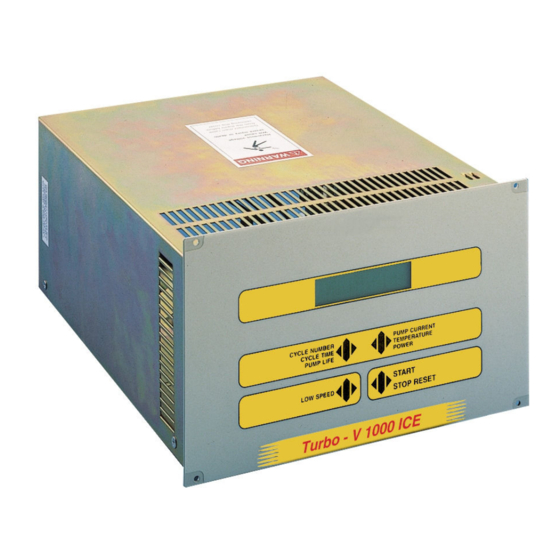 Agilent Technologies Turbo-V 1000 ICE Bedienungshandbuch