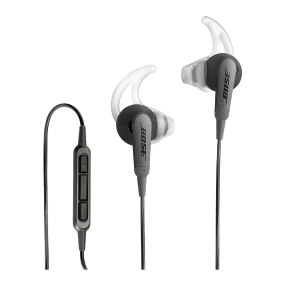 Bose SoundSport Bedienungsanleitung