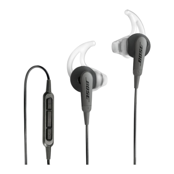 Bose SoundSport Bedienungsanleitung