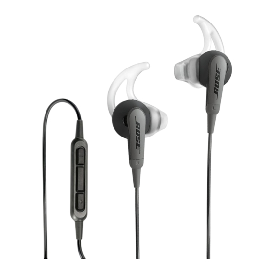 Bose SoundSport Bedienungsanleitung