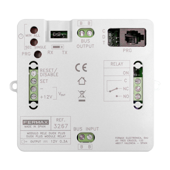 Fermax DUOX Video Marine Installationshandbuch
