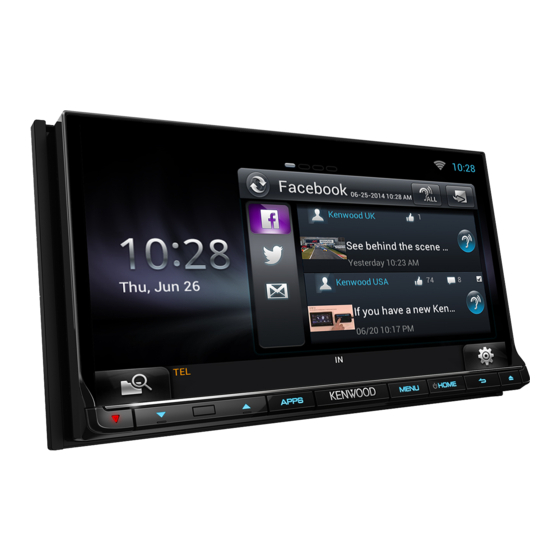 Kenwood DNN9250DAB Schnellstartanleitung