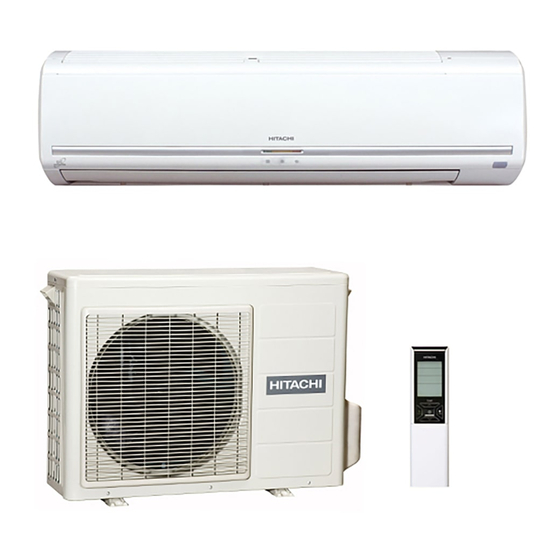 Hitachi RAK-60PPA Installationshandbuch