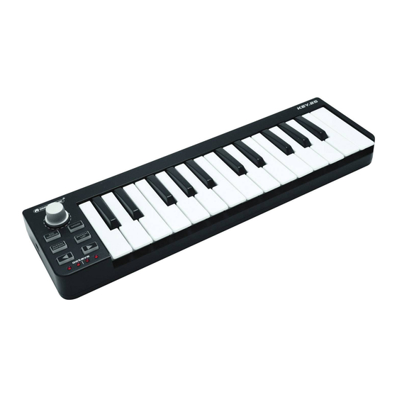 Omnitronic KEY-25 Bedienungsanleitung