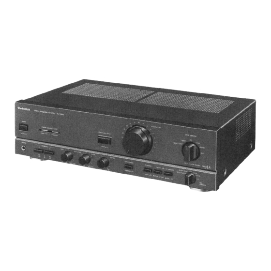 Technics SU-V560 Bedienungsanleitung