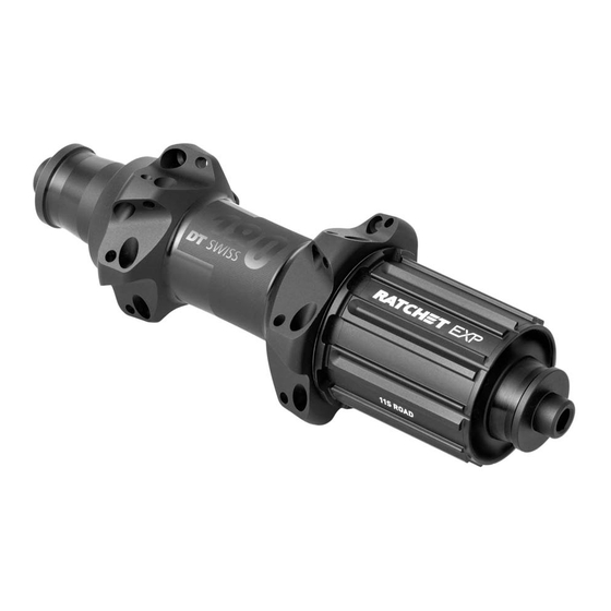 DT SWISS RATCHET EXP Technisches Handbuch