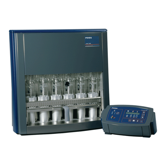 Foss Soxtec 2050 Automatic System Bedienungsanleitung