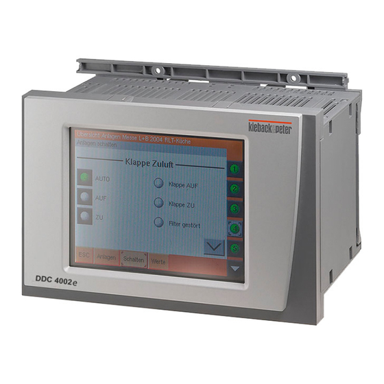 Kieback&Peter DDC4002e Produktbeschreibung