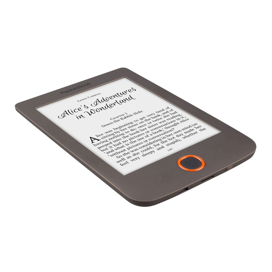 Pocketbook Basic Lux Benutzerhandbuch