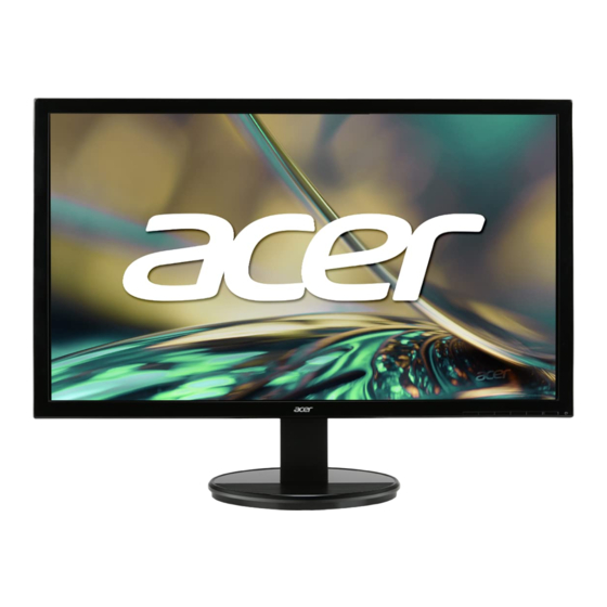 Acer K202HQL Benutzerhandbuch