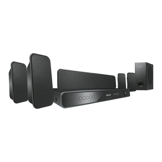 Philips HTR3464 Schnellstartanleitung