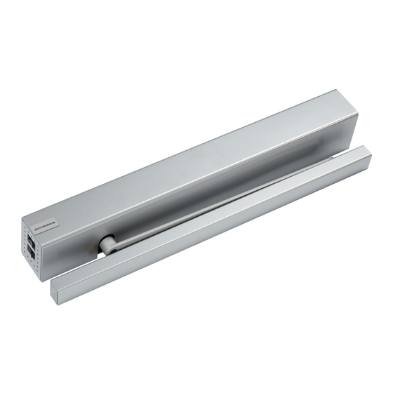 Dorma PORTEO Installationsanleitung