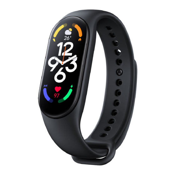 Xiaomi Mi Band 7 Bedienungsanleitung