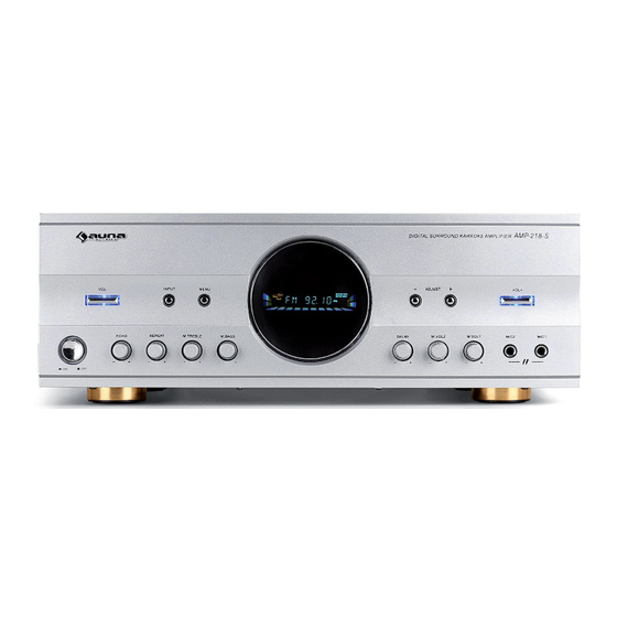 auna AMP-218 Bedienungsanleitung
