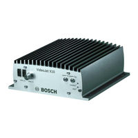 Bosch VideoJet X10 Schnellstartanleitung