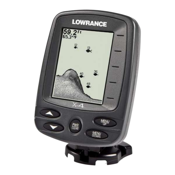 Lowrance Cuda 242 Bedienungsanleitung