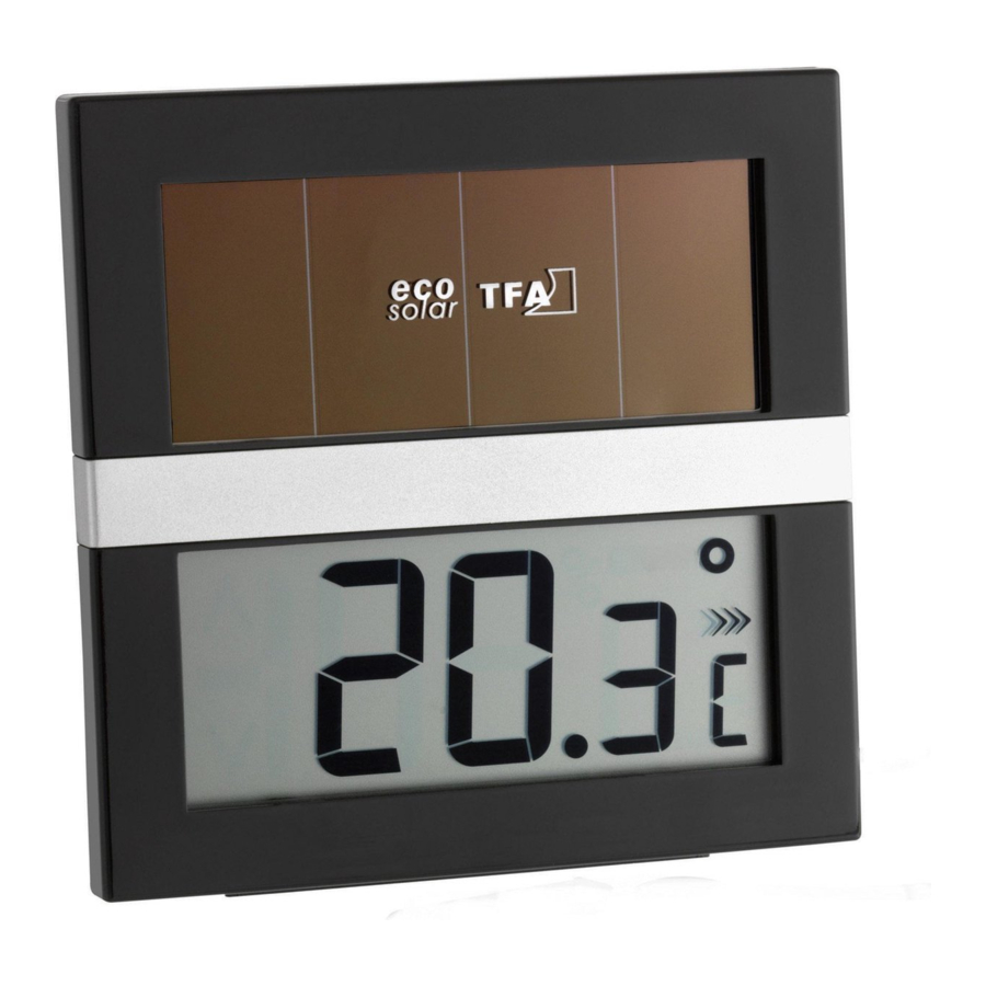 TFA 30.5017 Bedienungsanleitung