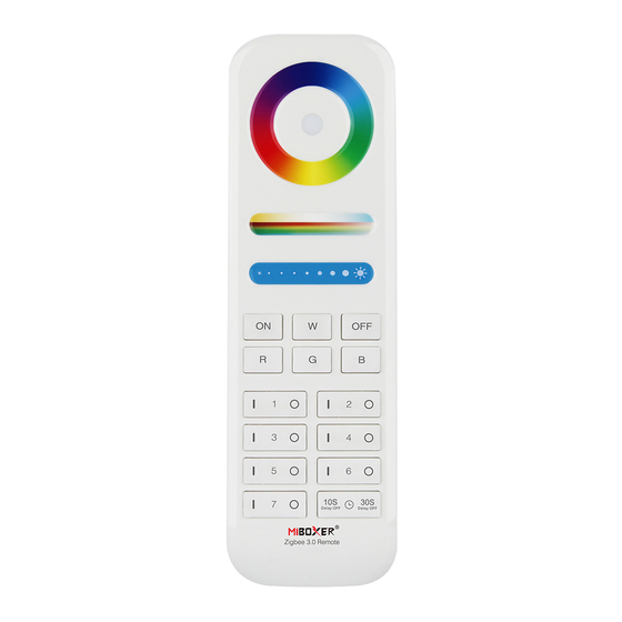 Mi-Light MiBoxer FUT089Z Bedienungsanleitung