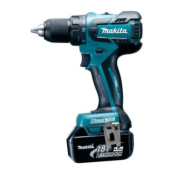 Makita DDF459RTJ Betriebsanleitung