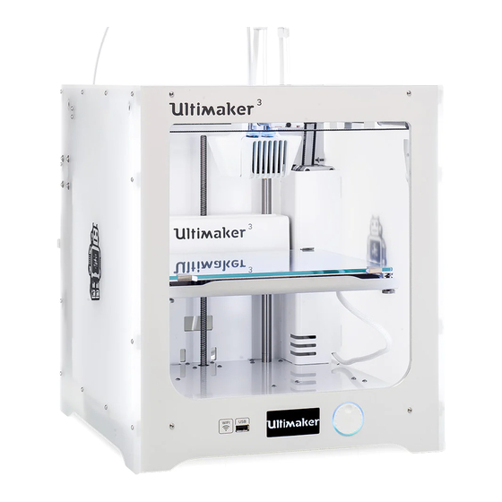 Ultimaker 3 Benutzeranleitung