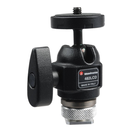 Manfrotto 482LCD Kurzanleitung