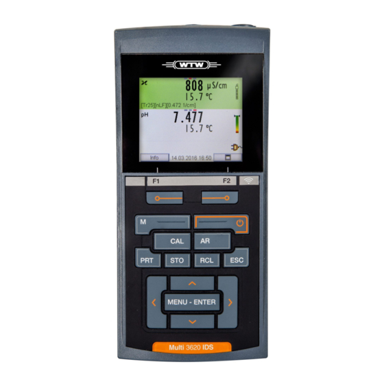 wtw Multi 3620 IDS Bedienungsanleitung